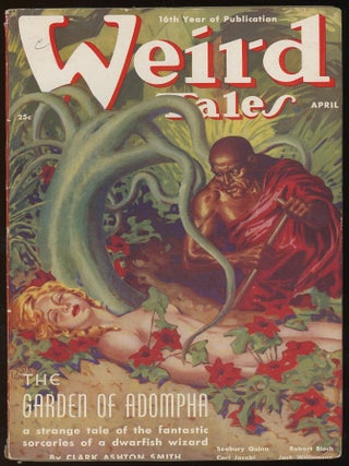 Item #31690 WEIRD TALES. WEIRD TALES. April 1938. . Farnsworth Wright, No. 4 Volume 31