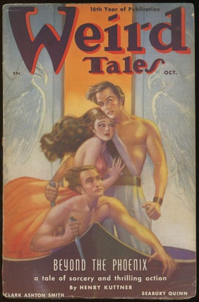 Item #31691 WEIRD TALES. WEIRD TALES. October 1938. . Farnsworth Wright, No. 4 Volume 32