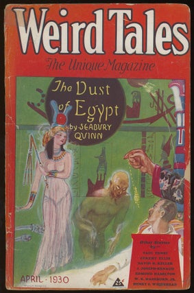 Item #31693 WEIRD TALES. WEIRD TALES. April 1930. . Farnsworth Wright, No. 4 Volume 15