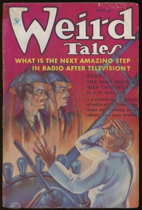 Item #31699 WEIRD TALES. WEIRD TALES. April 1935. . Farnsworth Wright, No. 4 Volume 25