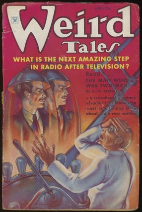 Item #31700 WEIRD TALES. WEIRD TALES. April 1935. . Farnsworth Wright, No. 4 Volume 25