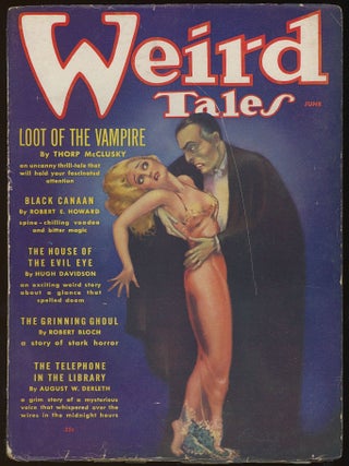 Item #31705 WEIRD TALES. WEIRD TALES. June 1936. . Farnsworth Wright, No. 6 Volume 27