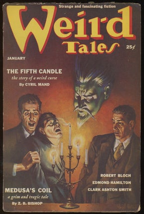 Item #31715 WEIRD TALES. WEIRD TALES. January 1939. . Farnsworth Wright, No. 1 Volume 33