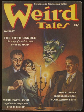 Item #31716 WEIRD TALES. WEIRD TALES. January 1939. . Farnsworth Wright, No. 1 Volume 33