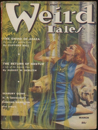 Item #31717 WEIRD TALES. WEIRD TALES. March 1939. . Farnsworth Wright, No. 3 Volume 33