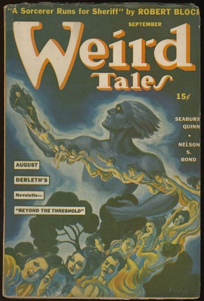 Item #31722 WEIRD TALES. WEIRD TALES. September 1941. . Dorothy McIlwraith, No. 1 Volume 36