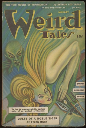 Item #31724 WEIRD TALES. WEIRD TALES. January 1943. . Dorothy McIlwraith, No. 9 Volume 36