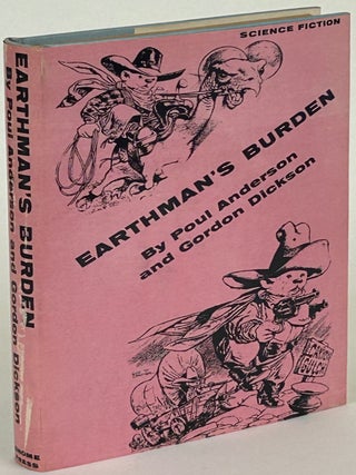Item #31898 EARTHMAN'S BURDEN. Poul Anderson, Gordon R. Dickson