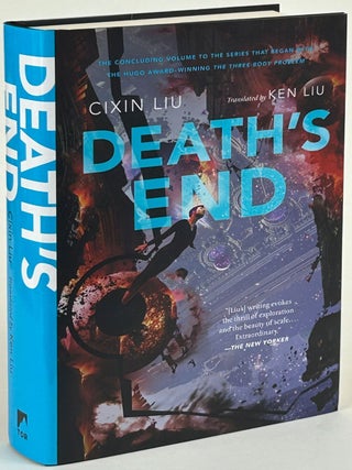[Remembrance of Earth's Past Trilogy]: THE THREE-BODY PROBLEM with THE DARK FOREST with DEATH'S END.