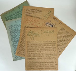 Item #31953 LOCUS. with others at, times, LOCUS: THE NEWSPAPER OF THE SCIENCE FICTION FIELD. June...
