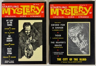 Item #32000 STARTLING MYSTERY STORIES (with "The Glass Floor" and "The Reaper's Image."). Stephen...