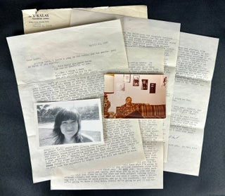 Item #32013 LETTER ARCHIVE OF 24 LETTERS, NOTES (one from Tessa Dick), CARDS and POSTCARDS (with...