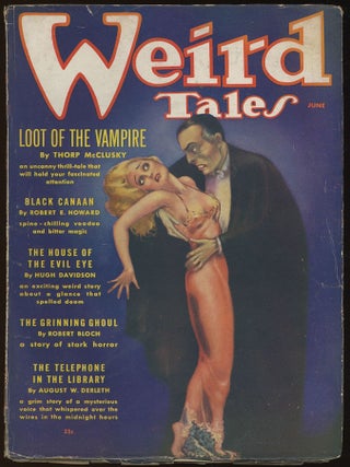 Item #32037 WEIRD TALES. WEIRD TALES. June 1936. . Farnsworth Wright, No. 6 Volume 27