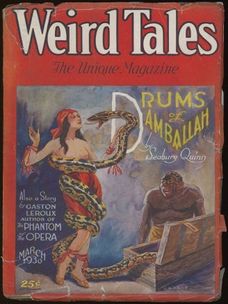 Item #32055 WEIRD TALES. WEIRD TALES. March 1930. . Farnsworth Wright, No. 3 Volume 15