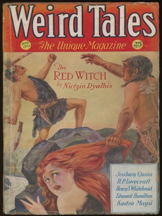 Item #32058 WEIRD TALES. WEIRD TALES. April 1932. . Farnsworth Wright, No. 4 Volume 19