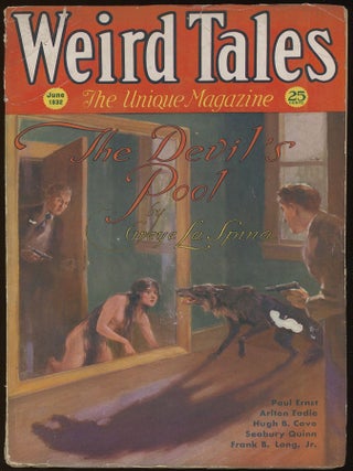 Item #32060 WEIRD TALES. WEIRD TALES. June 1932. . Farnsworth Wright, No. 6 Volume 19