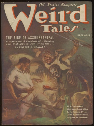 Item #32075 WEIRD TALES. WEIRD TALES. December 1936. . Farnsworth Wright, No. 5 Volume 28