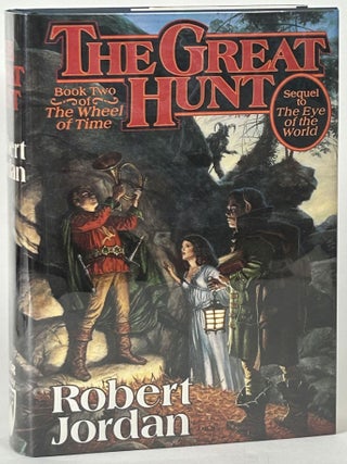 Item #32093 THE GREAT HUNT. Robert Jordan, James Oliver Rigney Jr