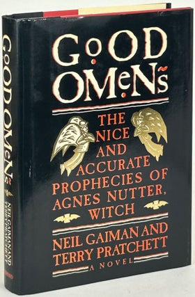 Item #32174 GOOD OMENS: THE NICE AND ACCURATE PROPHECIES OF AGNES NUTTER, WITCH. Neil Gaiman,...