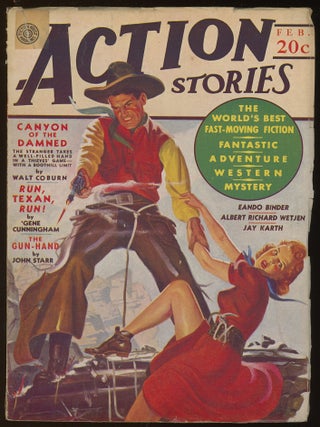 Item #32206 ACTION STORIES. ACTION STORIES. February 1941. . Malcolm Reiss, Number 2 Volume 16