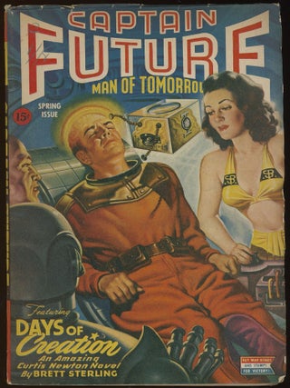 Item #32222 CAPTAIN FUTURE. CAPTAIN FUTURE. Spring 1944, Volume 6 No. 2