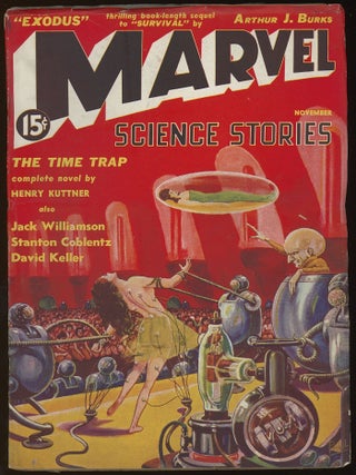Item #32224 MARVEL SCIENCE STORIES. MARVEL SCIENCE STORIES. November 1938. . Robert O. Erisman,...