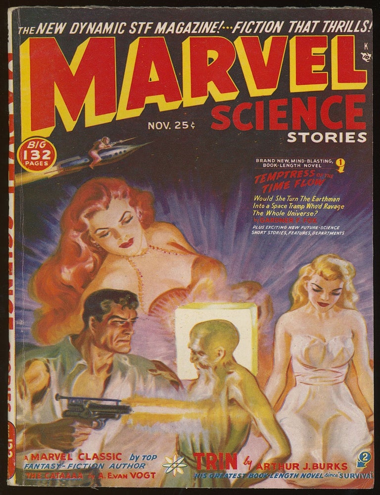 MARVEL SCIENCE STORIES. 1950 MARVEL SCIENCE STORIES. November, Volume.