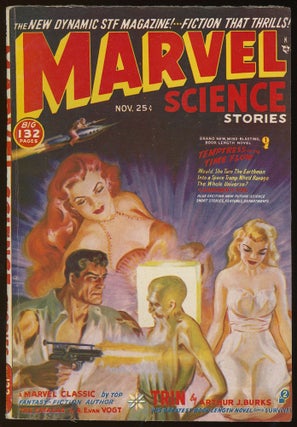 Item #32231 MARVEL SCIENCE STORIES. 1950. . R. O. Erisman MARVEL SCIENCE STORIES. November, ed,...