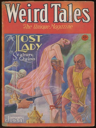 Item #32240 WEIRD TALES. WEIRD TALES. January 1931. . Farnsworth Wright, No. 1 Volume 17