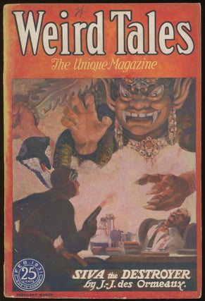 Item #32241 WEIRD TALES. WEIRD TALES. February-March 1931. . Farnsworth Wright, No. 2 Volume 17