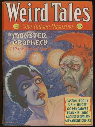 Item #32244 WEIRD TALES. WEIRD TALES. January 1932. . Farnsworth Wright, No. 1 Volume 19