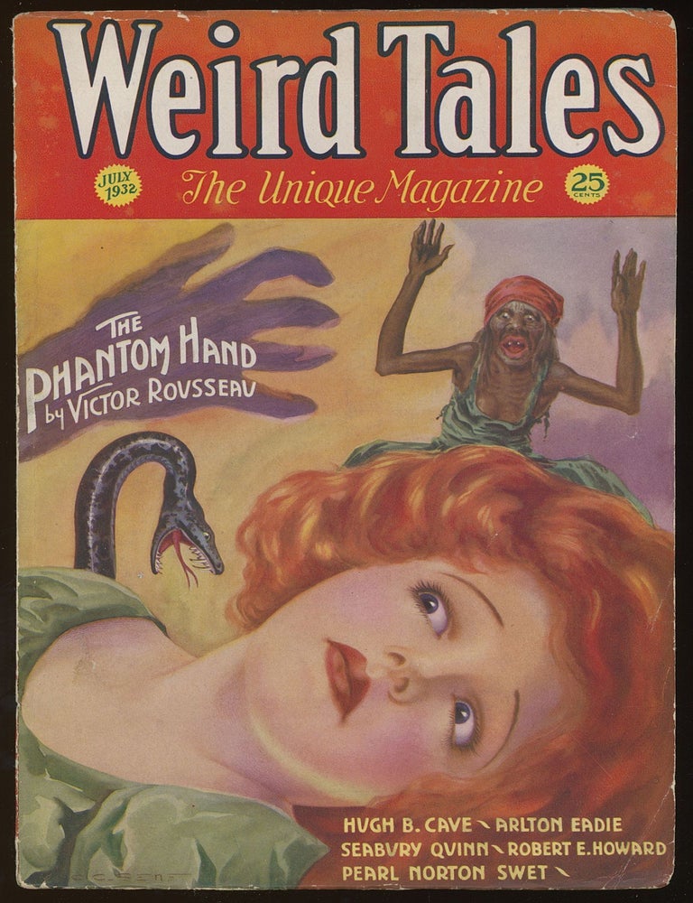 WEIRD TALES. WEIRD TALES. July 1932., Volume 20.