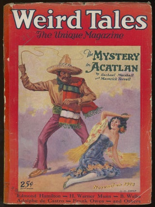 Item #32259 WEIRD TALES. WEIRD TALES. November 1928. . Farnsworth Wright, No. 5 Volume 12