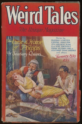 Item #32263 WEIRD TALES. WEIRD TALES. January 1930. . Farnsworth Wright, No. 1 Volume 15