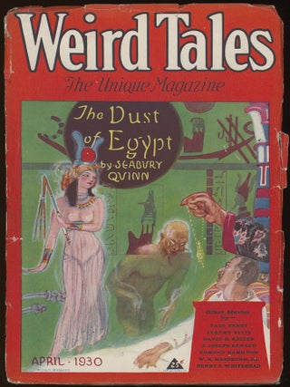 Item #32265 WEIRD TALES. WEIRD TALES. April 1930. . Farnsworth Wright, No. 4 Volume 15