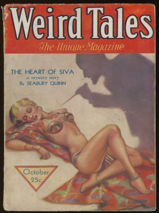 Item #32269 WEIRD TALES. WEIRD TALES. October 1932. . Farnsworth Wright, No. 4 Volume 20