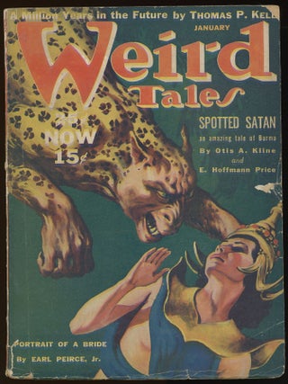 Item #32285 WEIRD TALES. WEIRD TALES. January 1940. . Farnsworth Wright, No. 1 Volume 35