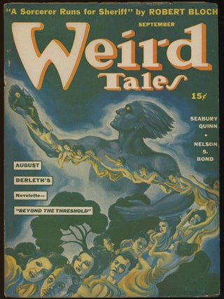 Item #32289 WEIRD TALES. WEIRD TALES. September 1941. . Dorothy McIlwraith, No. 1 Volume 36