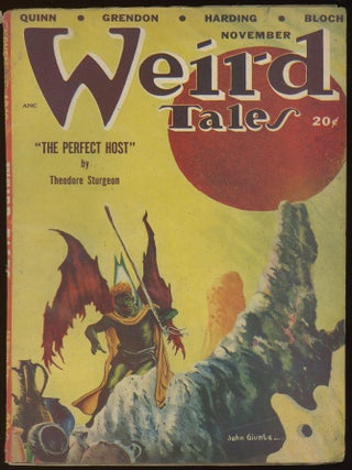 Item #32302 WEIRD TALES. WEIRD TALES. November 1948. . Dorothy McIlwraith, No. 1 Volume 41