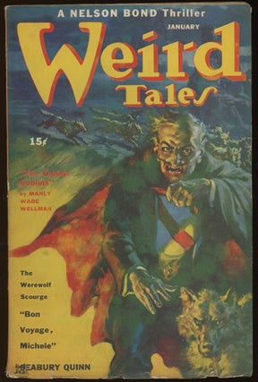 Item #32325 WEIRD TALES. WEIRD TALES. January 1944. . Dorothy McIlwraith, No. 3 Volume 37