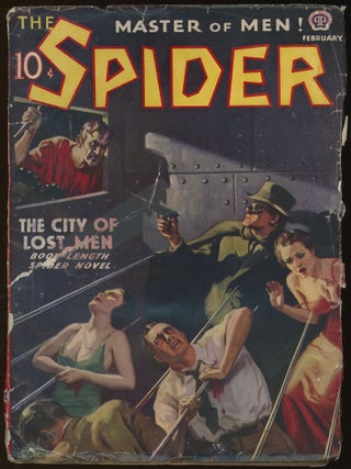 Item #32329 THE SPIDER. THE SPIDER. February 1938, Number 1 Volume 14