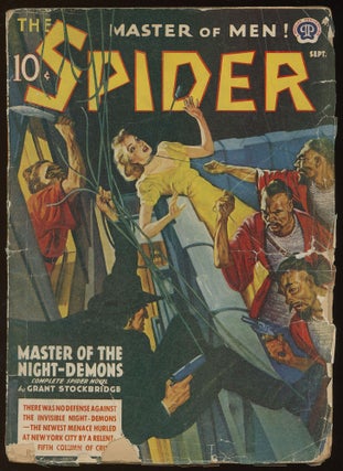 Item #32330 THE SPIDER. THE SPIDER. September 1940, Number 4 Volume 21