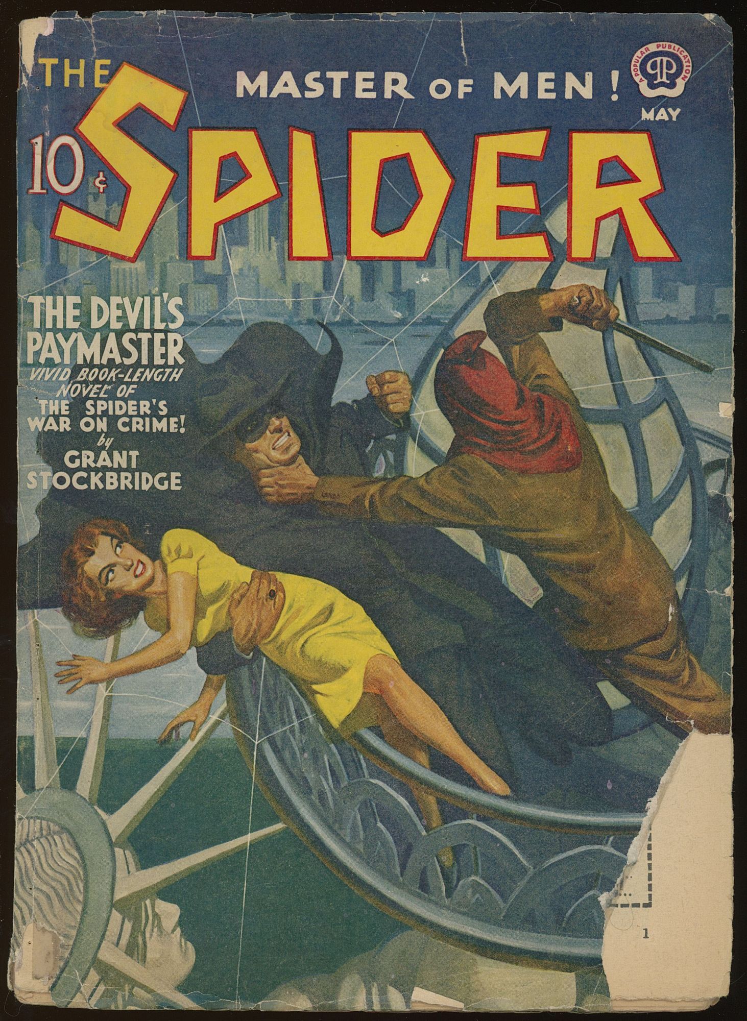 THE SPIDER | THE SPIDER. May 1941, Number 4 Volume 23