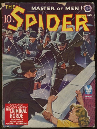Item #32338 THE SPIDER. THE SPIDER. August 1943, Number 4 Volume 29