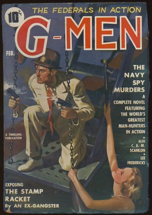 Item #32343 G-MEN. G-MEN. February 1937, Number 2 Volume 6