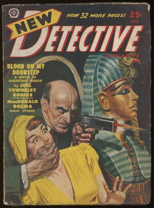 Item #32583 NEW DETECTIVE MAGAZINE. JOHN D. MacDONALD, 1949 NEW DETECTIVE MAGAZINE. July, No. 2...