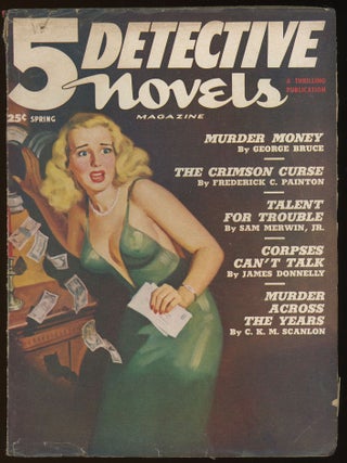 Item #32585 5 DETECTIVE NOVELS. 1950 5 DETECTIVE NOVELS. Spring, No. 3 Volume 1