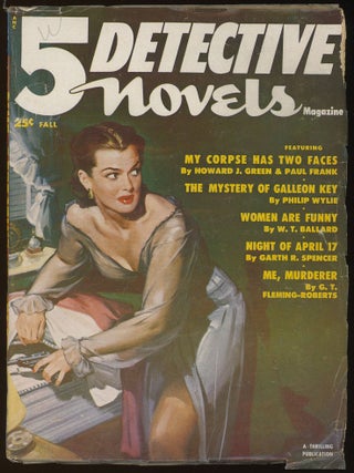 Item #32587 5 DETECTIVE NOVELS. 1951 5 DETECTIVE NOVELS. Fall, No. 3 Volume 3