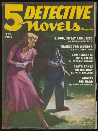 Item #32588 5 DETECTIVE NOVELS. 1952 5 DETECTIVE NOVELS. Winter, No. 1 Volume 4