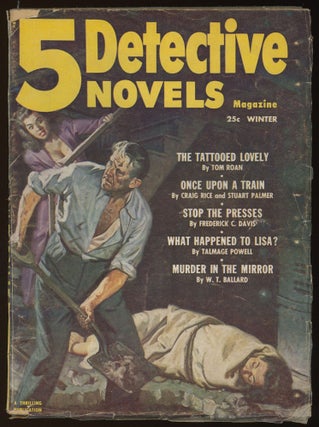Item #32589 5 DETECTIVE NOVELS. 1953 5 DETECTIVE NOVELS. Winter, No. 2 Volume 5